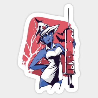 Witches nurse Sticker